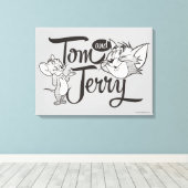 Toile Tom Et Jerry | Tom Et Jerry Ont L'Air Doux (Insitu (Plancher de Bois))