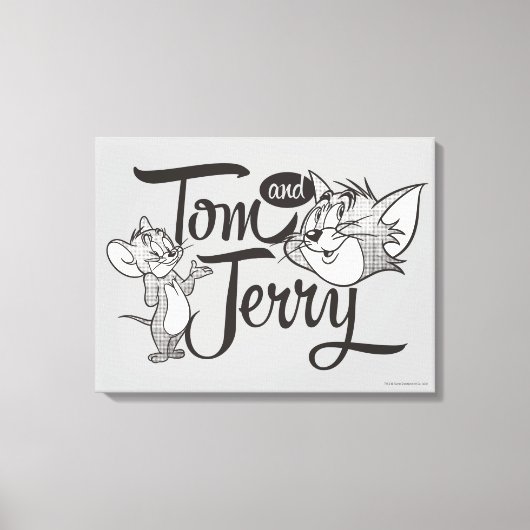 Toile Tom Et Jerry | Tom Et Jerry Ont L'Air Doux (Recto)
