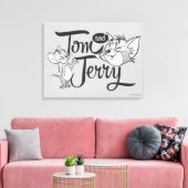 Toile Tom Et Jerry | Tom Et Jerry Ont L'Air Doux (Insitu(Salon))