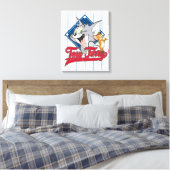 Toile Tom Et Jerry | Tom Et Jerry Sur Diamant De Basebal (Insitu(Chambre))