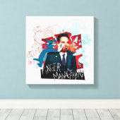 Toile Tom & Jerry Avec Terrance - Gestion De La Colère (Insitu (Plancher de Bois))