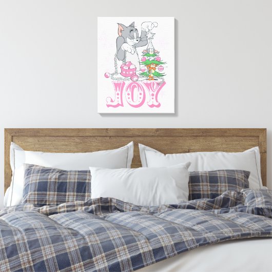 Toile Tom, Jerry et Nibbles décorent la joie (Insitu(Chambre))