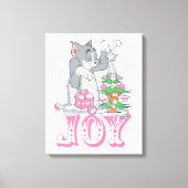 Toile Tom, Jerry et Nibbles décorent la joie (Recto)