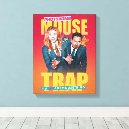 Toile Tom & Jerry With Kayla and Terrance - Mouse Trap (Insitu (Plancher de Bois))