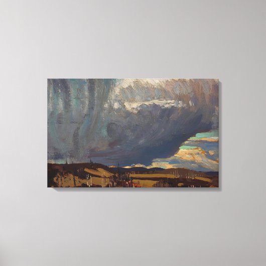 Toile Tom Thomson - APPROCHE DE LA NOIX 1915 (Recto)