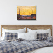 Toile Tom Thomson - BRÛLÉ SUR LA TERRE 1916 (Insitu(Chambre))