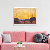 Toile Tom Thomson - BRÛLÉ SUR LA TERRE 1916 (Insitu(Salon))
