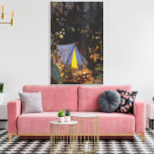 Toile Tom Thomson - CAMPFIRE 1916 (Insitu(Salon))