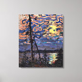 Toile Tom Thomson - Clair de lune (Recto)