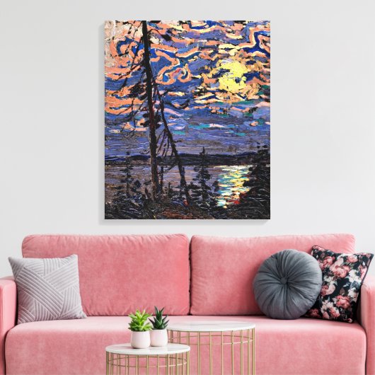Toile Tom Thomson - Clair de lune (Insitu(Salon))
