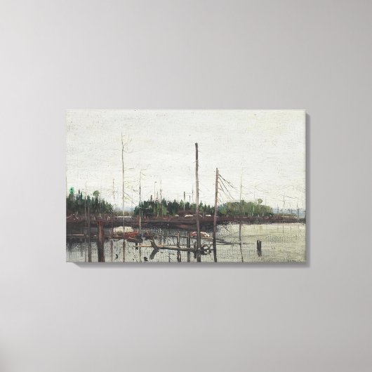 Toile Tom Thomson - DROWNED LAND 1912 (Recto)