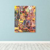 Toile Tom Thomson - Érables (Insitu (Plancher de Bois))