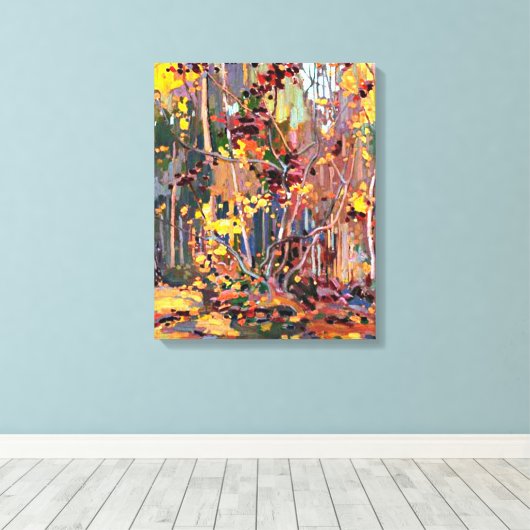 Toile Tom Thomson - Érables (Insitu (Plancher de Bois))