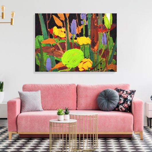 Toile Tom Thomson - Fleurs d'eau (Insitu(Salon))