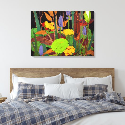 Toile Tom Thomson - Fleurs d'eau (Insitu(Chambre))
