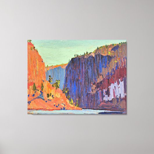 Toile Tom Thomson - Gorges de Petawawa (Recto)