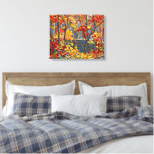 Toile Tom Thomson - La piscine, peinture populaire, (Insitu(Chambre))