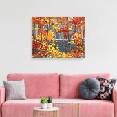 Toile Tom Thomson - La piscine, peinture populaire, (Insitu(Salon))