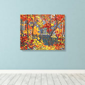 Toile Tom Thomson - La piscine, peinture populaire, (Insitu (Plancher de Bois))