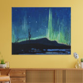 Toile Tom Thomson - Northern Lights, célèbre oeuvre d'ar (Insitu(Salon))
