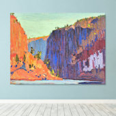 Toile Tom Thomson - Petawawa Gorges (Insitu (Plancher de Bois))