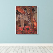 Toile Tom Thomson - SOUS-CROISSANCE FORESTIÈRE I 1916 (Insitu (Plancher de Bois))