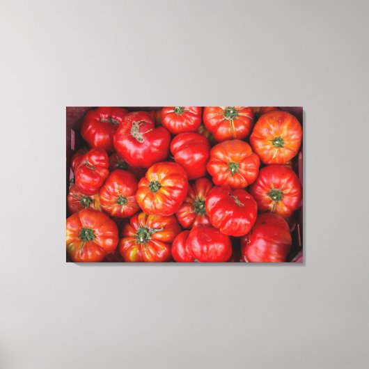 Toile Tomates Au Marché (Recto)