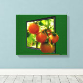 Toile Tomates Cerises De La Nature De La Frame (Insitu (Plancher de Bois))