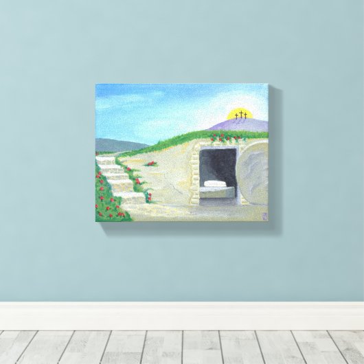 Toile Tomb vide (Insitu (Plancher de Bois))