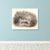 Toile Tombeau de Concomely, Astoria, Oregon (Insitu (Plancher de Bois))