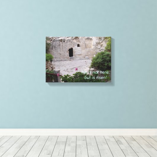 Toile Tombeau de Jésus (Insitu (Plancher de Bois))