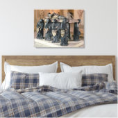 Toile Tombeau de Philippe Pot (1428-94) de l'abbaye de C (Insitu(Chambre))