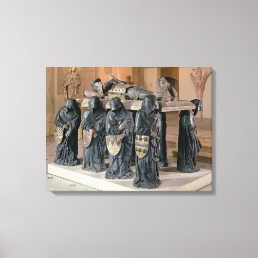 Toile Tombeau de Philippe Pot (1428-94) de l'abbaye de C (Recto)
