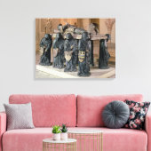 Toile Tombeau de Philippe Pot (1428-94) de l'abbaye de C (Insitu(Salon))