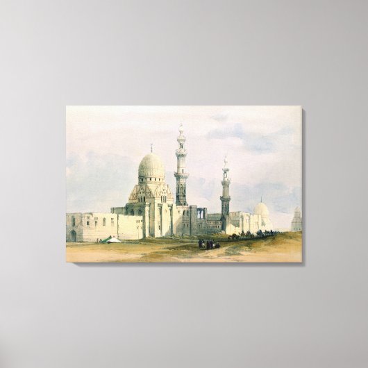 Toile Tombeau du sultan Qansuh Abu Sa`id, 1499, à l'est (Recto)