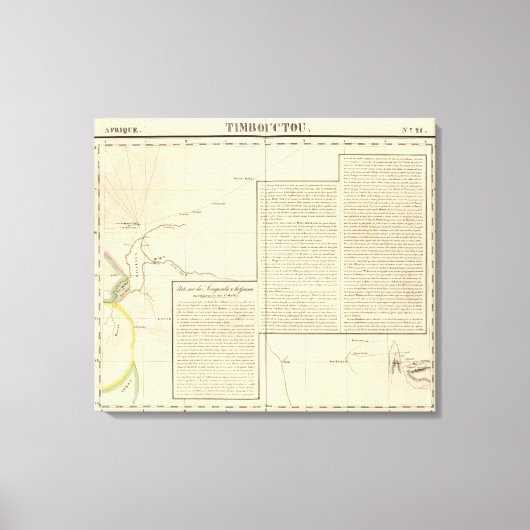 Toile Tombouctou Afrique (Recto)
