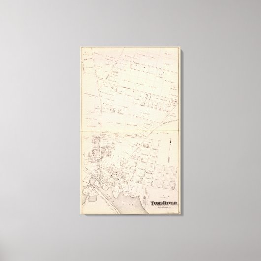 Toile Toms River New Jersey (Recto)