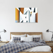 Toile Ton géométrique (Insitu(Chambre))