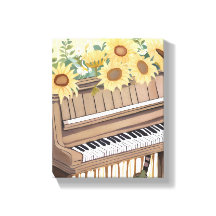 tonalité en fleur | Aquarelle Tournesol Floral Pia