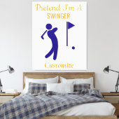 Toile Tonnerre de Golfer (Insitu(Chambre))