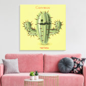 Toile Tonnerre Irate Cactus Thunder_Cove (Insitu(Salon))