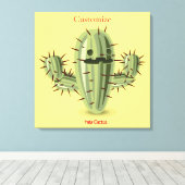 Toile Tonnerre Irate Cactus Thunder_Cove (Insitu (Plancher de Bois))
