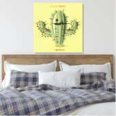 Toile Tonnerre Irate Cactus Thunder_Cove (Insitu(Chambre))