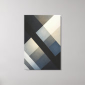 Toile Tons Abstraits Neutres Minimalistes (Recto)