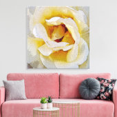 Toile tons blanc à jaune (Insitu(Salon))