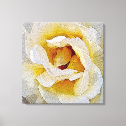 Toile tons blanc à jaune (Recto)