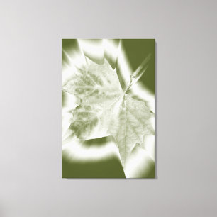 Toile tons verts