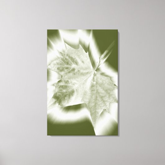 Toile tons verts (Recto)
