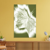 Toile tons verts (Insitu(Salon))