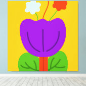 Toile Tons vibrants (Insitu (Plancher de Bois))